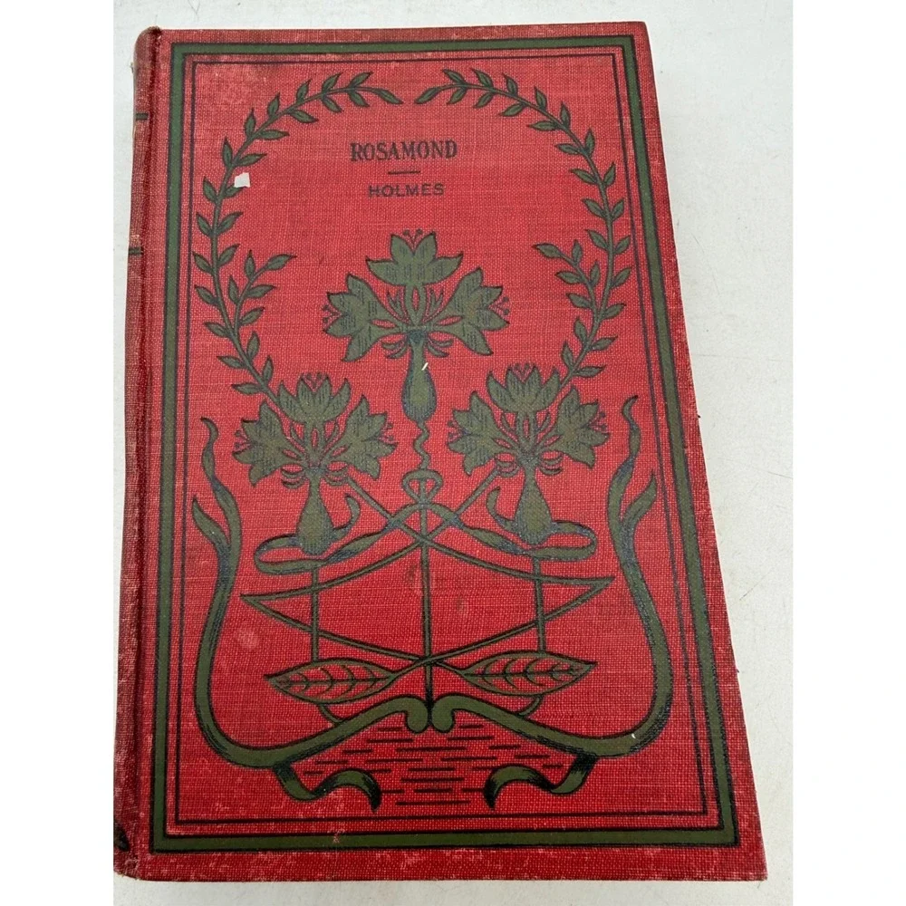 Rosamond Ethelyn's Mistake Mary J Holmes Grosset & Dunlap Red Antique Hardcover